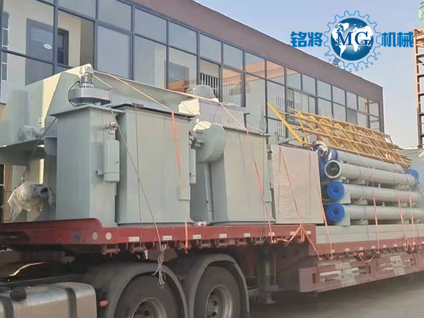 陜西西安定制犁刀混合機成套設備發貨！